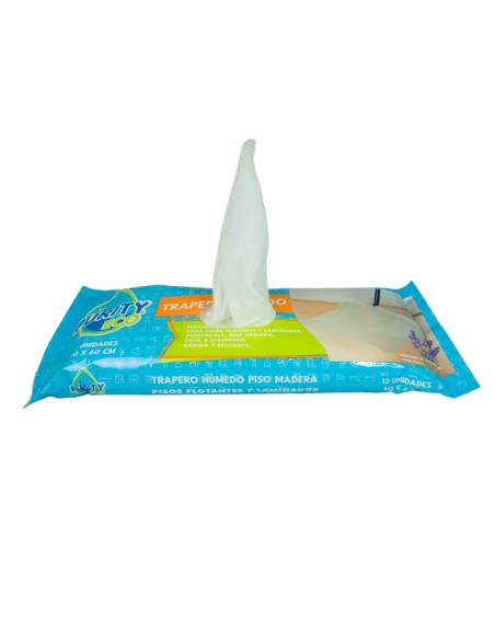 Trapero Húmedo Piso Flotante 12 Und.