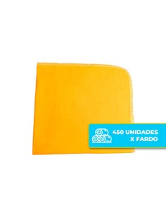 Paño para sacudir de Franela Naranja