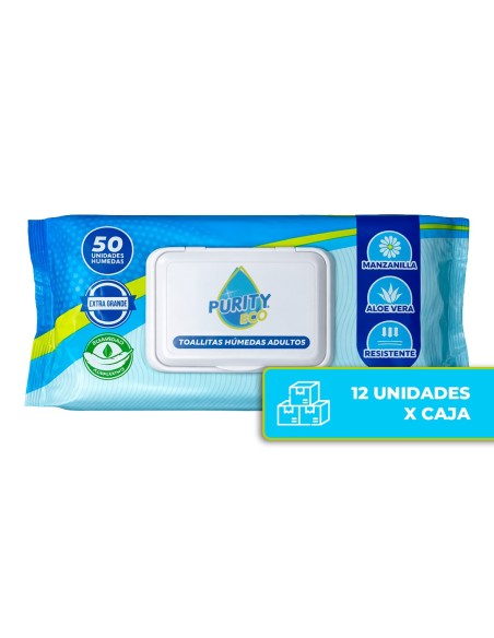 Toallitas Humedas adultos