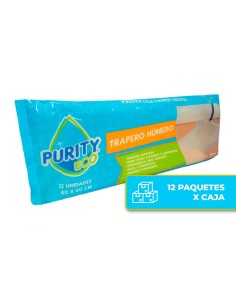 Trapero Húmedo Piso Flotante 12 Und.