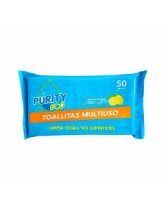 Toallas húmedas multiuso limón 50 un. 2